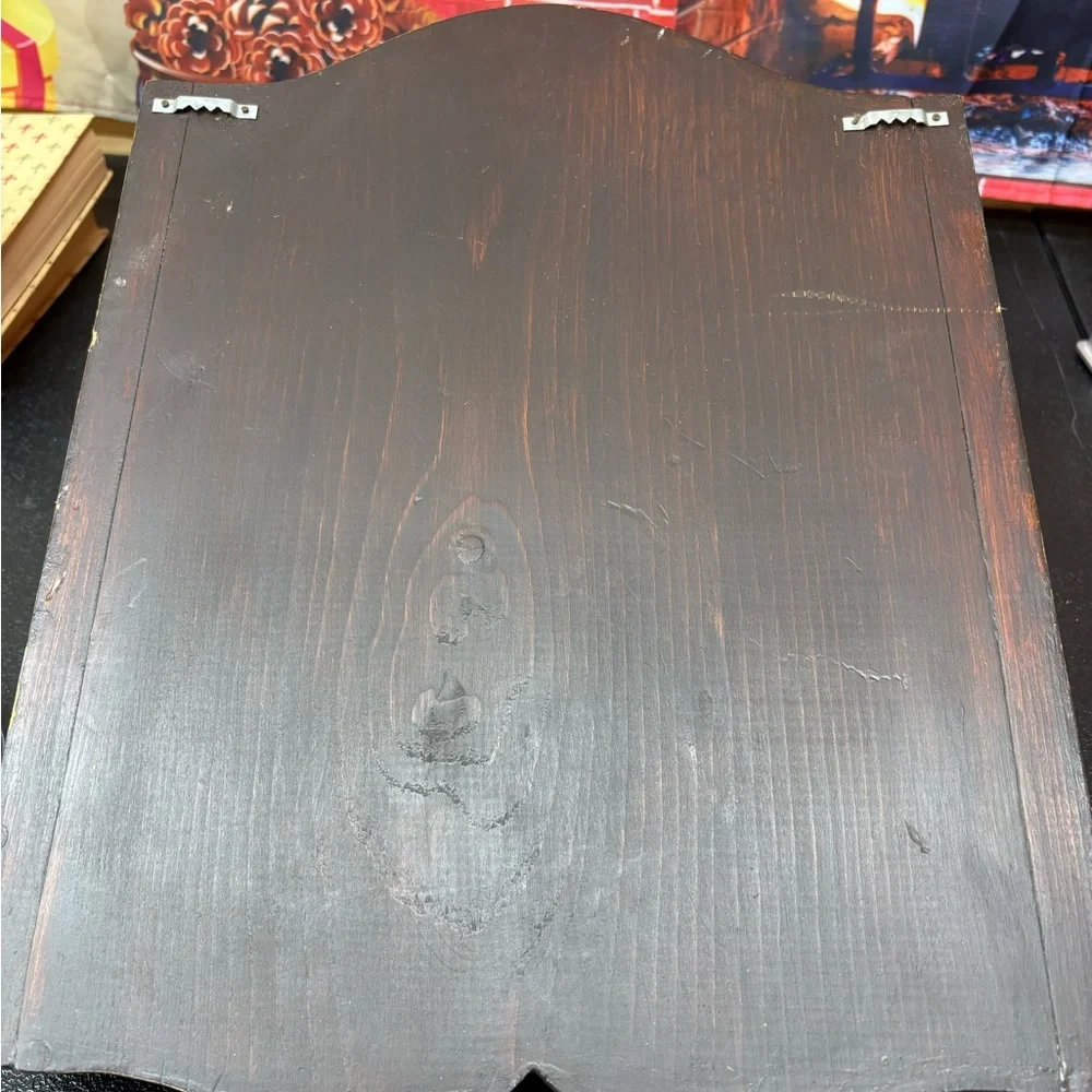 Vintage Wooden Wall towel holder